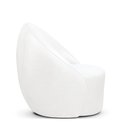 Ver imagem 6 de Poltrona Decorativa Orgânica Giratória Kit 2 Lua Sintético Pu D03 - D’Rossi