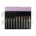 Ver imagem 1 de Kit Limas Diamantada Profissional Flexíveis C/ 10 Peças para Lapidadora - #600