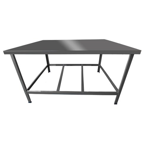 Mesa de Manipulação Inox Slim Cefaz 110x55cm Msis-17