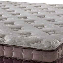 Cama Box King Marrom + Colchão Molas Ensacadas Detroit Visco Gel Pillow In 158x198x68cm - 6
