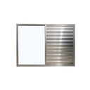 Ver imagem 3 de Veneziana 3 Folhas Aluminio Brilhante 1,00x1,20