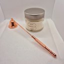 Ver imagem 4 de Abafador de Vela Apagador de Vela Aromática 140gr Cera Coco:dourado