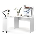 Ver imagem 2 de Escrivaninha em L: Branco