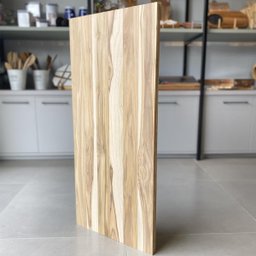 Painel de Madeira Teca Retangular Multiuso Natural 91,4x40,6x2,54cm - 3