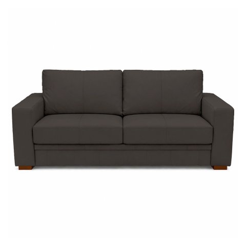Sofá Decorativo Sala de Estar Champions 2 Lugares 150cm Couro Capuccino - Mozzelar