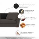 Ver imagem 3 de Sofá Decorativo Sala de Estar Champions 2 Lugares 150cm Couro Capuccino - Mozzelar