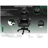 Cadeira Gamer Dragon War Profissional Reclinável Ergonômica Preto GC035 - 3