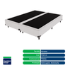 Cama Box Queen Size Branca Comfort Prime 158x198 - 2
