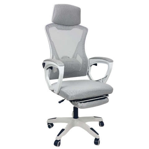 Cadeira de Escritório Presidente Executiva Oficial Supreme - Cinza - 1