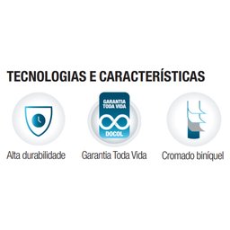 Acabamento Para Registro Docolbase Trio - 2