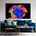 Ver imagem 4 de QUADRO DECORATIVO FACES COLOR