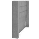Ver imagem 5 de Cabeceira Cama Box Casal 195 Cm P05 Paris Bouclê Cinza - Lyam Decor