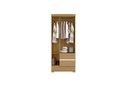 Ver imagem 2 de Guarda-roupa Compacto com Cabideiro - Atacama / Off White