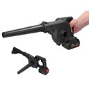 Ver imagem 1 de Soprador Aspirador Bateria Recarregavel Sem Fio Potente Folhas Poeira Detritos Sujeira Quintal Casa 