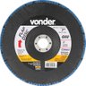 Flap disc 7" g60 costado fibra cônico p/ aço carbono e inox - 1
