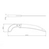 Serrote para Poda Tramontina 12" com 5 Dentes por Polegada em Aço Carbono com Cabo de Madeira Tramon - 2