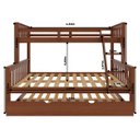 Ver imagem 7 de Beliche Casal/solteiro em Madeira Merk com Cama Auxiliar Solteiro