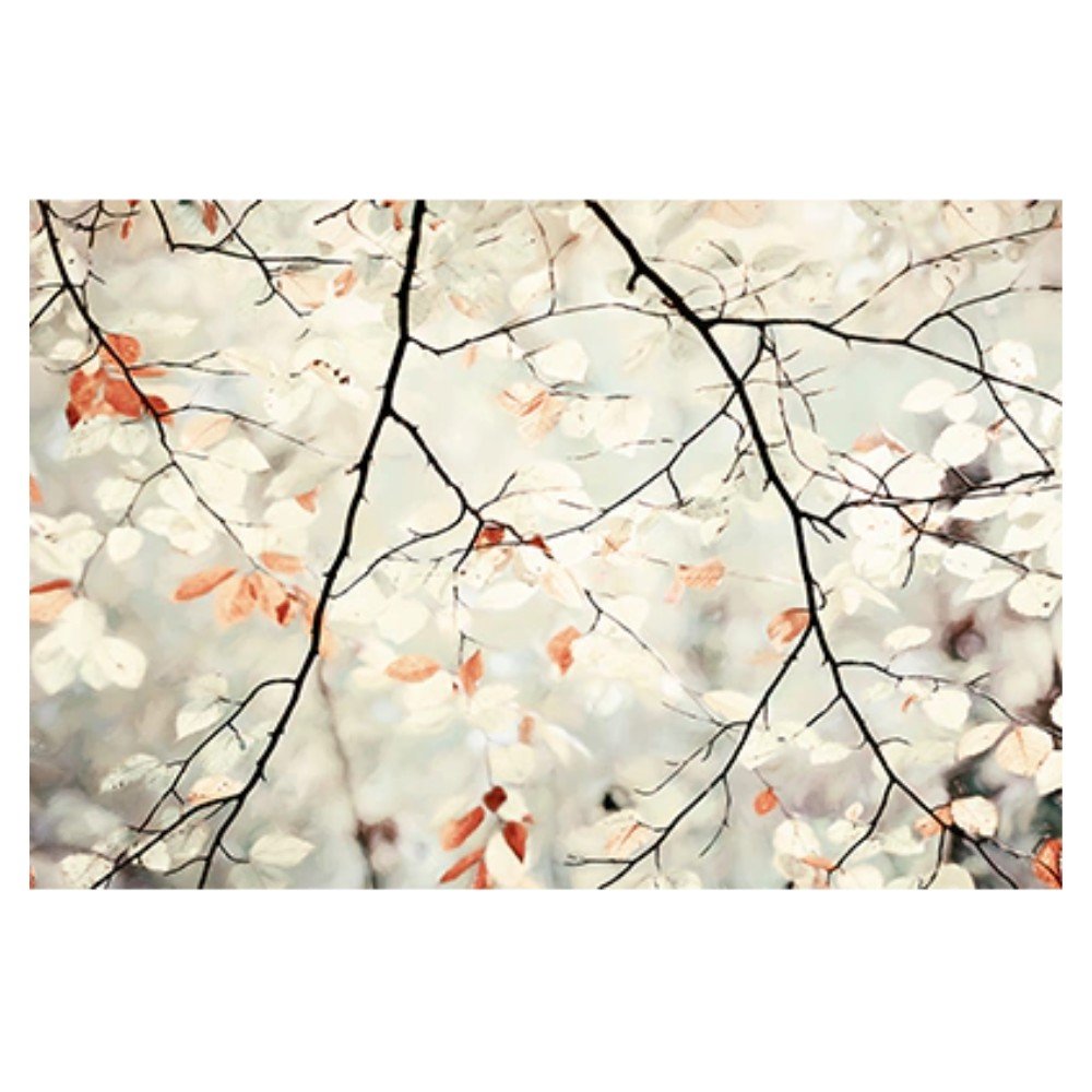 Folhas de Outono Fine Art Papel Algodão 30x45cm sem Moldura - 1