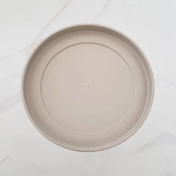 Kit 2 Potes Herméticos Soprano 2,1l Porta Mantimentos Plástico com Tampa Redondas Cinza - 5