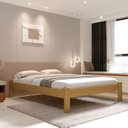 Ver imagem 3 de Cama Queen Turca New Madeira Maciça Cor Nogueira