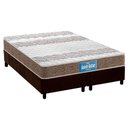 Ver imagem 1 de Cama Box Queen: Colchão Espuma Probel D33/EP Guarda Costas Próintense Double Face + Base CRC Suede