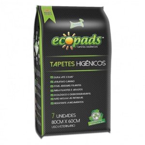 Tapete Higienico Ecopads 80x60cm Petmais