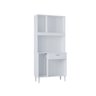 Armário Multiuso Kassia para Cozinha ou Área Gourmet 6 Porta:branco - 5