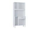 Ver imagem 5 de Armário Multiuso Kassia para Cozinha ou Área Gourmet 6 Porta:branco