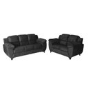 Ver imagem 2 de Conjunto de Sofás Clássico 3 e 2 Lugares