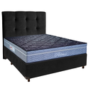 Ver imagem 1 de Kit Cama Box + Cabeceira + Colchão Casal Molas Ensacadas - Petrus - Paropas