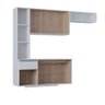Kit Cozinha Suspensa Mel com Balcão 163cm Branco - Poquema Móveis - 6