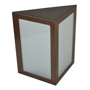 Arandela De Aluminio E27 Bivolt Marrom Rioprelustres 6212 Arandela 6212