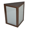 Arandela De Aluminio E27 Bivolt Marrom Rioprelustres 6212 Arandela 6212 - 1