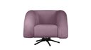 Ver imagem 1 de Poltrona Micheli 94cm Base Reclinável Veludo: Rose