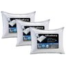 Kit 3 Travesseiros Antistress Tech Altenburg Suporte Médio Fios de Carbono Branco - 3