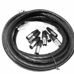 Multicabos Xlr 8 Vias Cirilo Cabos - 5 Metros - 3