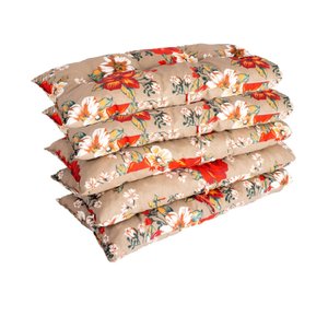 Kit 5 Almofadas para Cadeira de Bambu Caninha da Índia - 023