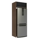 Ver imagem 6 de Porta-Geladeira Madesa Lux 1 Porta Basculante Rustic/Preto