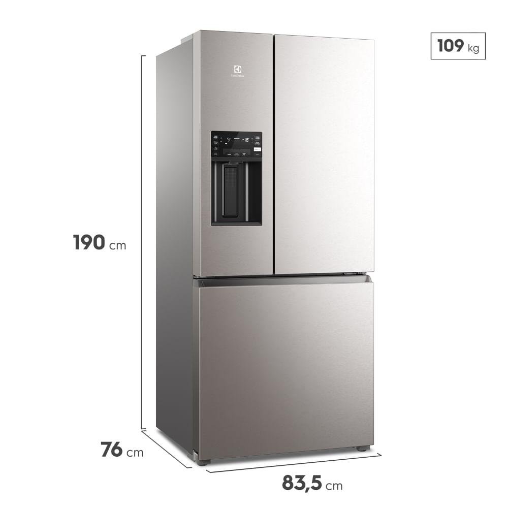 Refrigerador Electrolux Inverter Inox 540L IM8IS 220V - 6