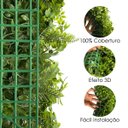 Ver imagem 3 de 5 Jardim Vertical Artificial Alta Qualidade para Parede Área Gourmet Varanda e Ambientes Modernos