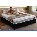 Ver imagem 3 de Cama Box Crc Queen +Colchão Ortopédico D33 Magnum Hellen 158