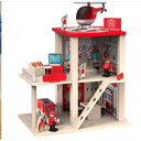 Ver imagem 1 de Posto de Bombeiros Completo com Carrinho para Meninos Brinquedo