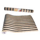 Ver imagem 1 de Adesivo Painel Ripado de Madeira Escura Jacarandá 45x10mt