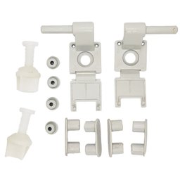 Fixação para Assentos Sanitários Deca Em Plastico Cinza Real - 1100FX0187 - 1 Fixação para Assentos Sanitários Deca Em Plastico Cinza Real - 1100FX0187 - 1