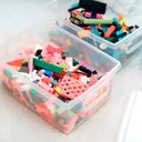 Ver imagem 3 de 10 Caixas Organizadoras 4l Tampa Trava Escritórios Escolas Organizadores Multiuso Bel Ordene