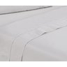 Jogo de Lençol Solteiro Percal Ponto Palito Cinza 3 Peças - 2