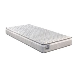 Bicama Box Solteiro Courino Linho Cinza 88x188 com Dois Colchões Hanover Molas Ensacadas Inducol - 11