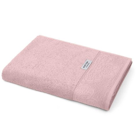 Toalha Avulsa Banhão Kazzavip 100% Algodão Nobre Jacquard Limoges 81cmx150m Rosa Cetim