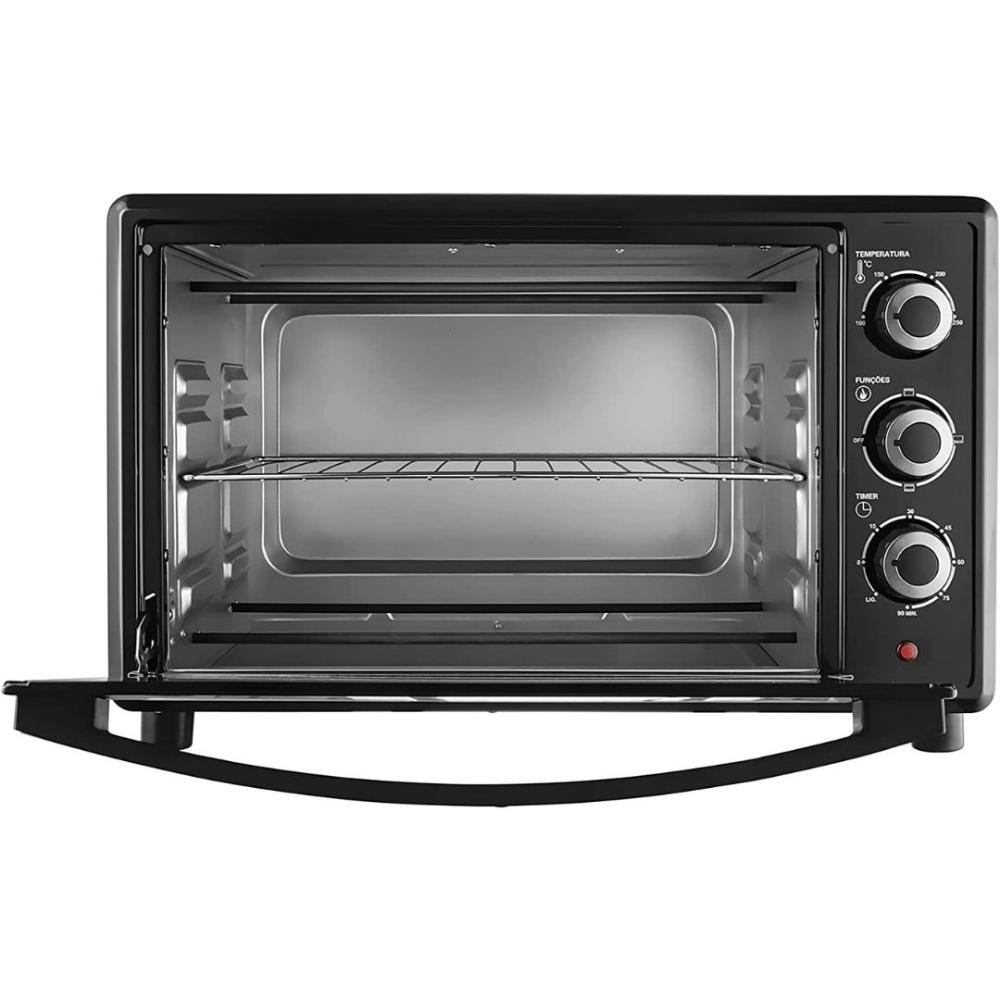 Forno Elétrico Mondial Family 36L Preto/Inox 1600W FR-17 - 220v - 9