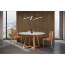 Ver imagem 2 de Mesa de Jantar Paris Redonda120cm Laca Branca